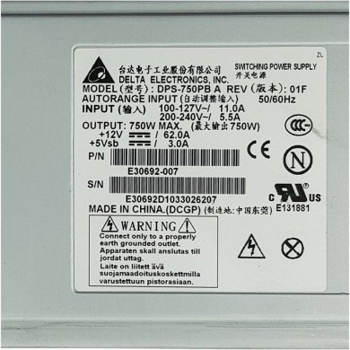 E30692-007 Fonte Delta 750W Chassis Intel SR5600UR