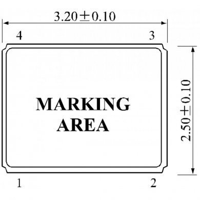 Cristal oscilador 48.000 48MHz 8pF 30ppm (Kit 10x)