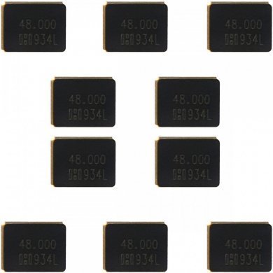 E3FB48.0000F08C33 Cristal oscilador 48.000 48MHz 8pF 30ppm (Kit 10x)