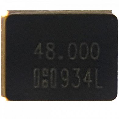 Cristal oscilador 48.000 48MHz 8pF 30ppm (Kit 10x)