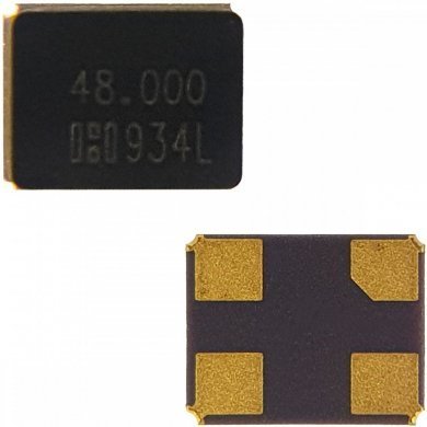 Cristal oscilador 48.000 48MHz 8pF 30ppm (Kit 10x)