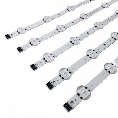 E469119 Kit com 5 barras  de  LED original LG 65UM7470PSA