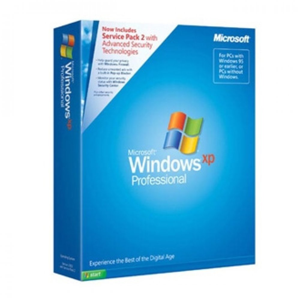 Microsoft Windows XP Professional SP2 Portugues FULL Confiável, Alto desempenho, Seguro, Fácil de usar
