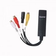 Foto de EASYCAP Placa de Captura USB Audio e Video Ideal para Gravar Vídeos da TV e DVD