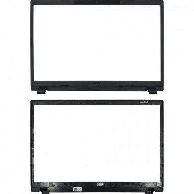Moldura da tela original Acer Travelmate TMP214-55 preto