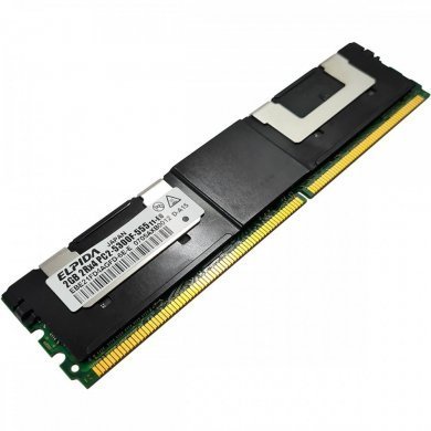EBE21FD4AGFD-6E-E Memória Elpida 2GB PC2-5300F DDR2 ECC FBDIMM 667MHz