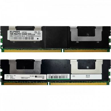 Memória Elpida 2GB PC2-5300F DDR2 ECC FBDIMM 667MHz