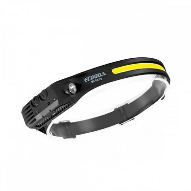 EC6865 Ecooda Lanterna de cabeça recarregável 350 lumens