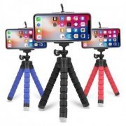 Mini tripé flexível para celular e cameras 