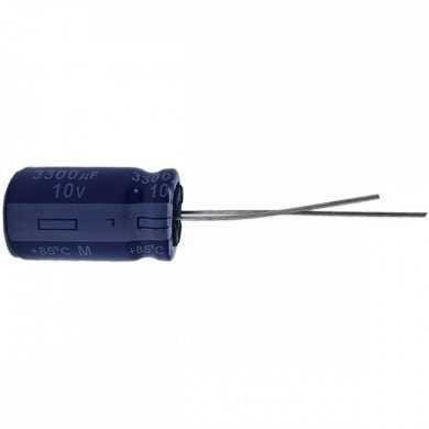 Capacitor eletrolitico 3300uF 10V 85C (Kit 10x)