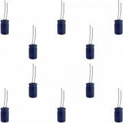 Capacitor eletrolitico 2200uF 16V 85C (Kit 10x) Panas