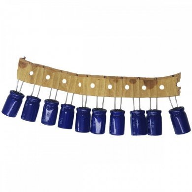 Capacitor eletrolitico 2200uF 16V 85C (Kit 10x)