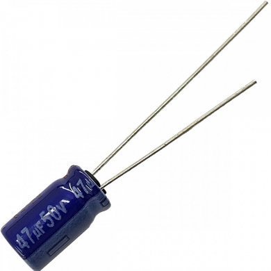 ECA-1HM470 Capacitor eletrolítico Panasonic 47uf 50v (Kit 10x)