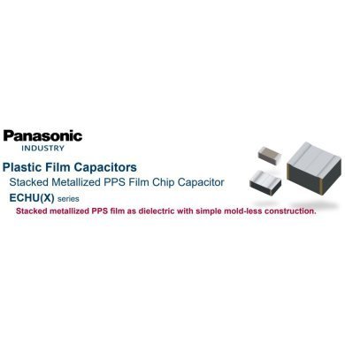 ECHU1H821JX5 25x capacitor filme 1800pF 50VDC 5% PPS Film 0805 Panasonic