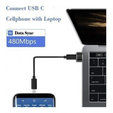 ECJOTG-JSBOG Essager Adaptador USB 2.0 para Tipo-C Femea