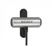 Sony Microfone Lapela Original Entrevista Gravador padrão omni-direcional rotação 360º Plug P2