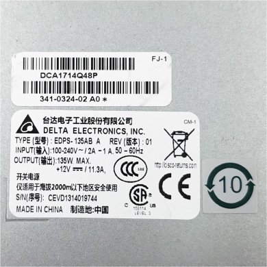 DELTA Fonte 135W para ROUTER CISCO 2901 1941