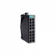 Moxa Switch Industrial Não Gerenciável 16P10/100BaseTX Alimentação redundante 12/24/48 VDC, montagem em trilho