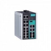 Moxa Managed Gigabit Ethernet Switch w/ (14) 10/100BT