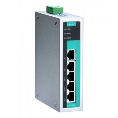 EDS-G205A-4POE Moxa Switch Gigabit POE 4  portas 10/100/1000BaseTX