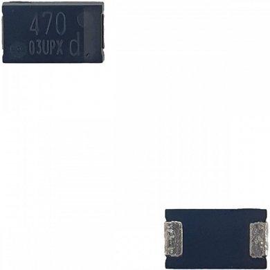 EEF-SX0D471E4-KIT10 Capacitor polimero alumínio 470uF 2V SMD (Kit 10x)