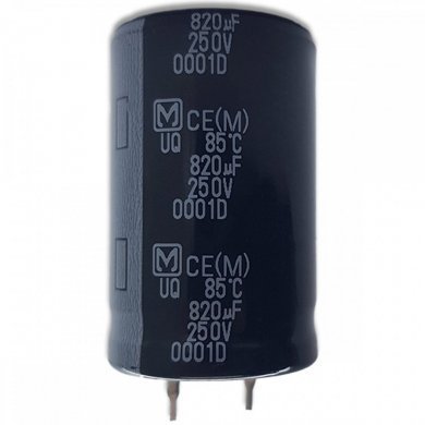 Capacitor eletrolitico Panasonic 820uF 250V
