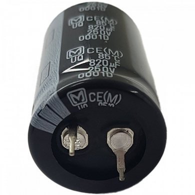 Capacitor eletrolitico Panasonic 820uF 250V