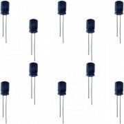Capacitor eletrolítico 220uF 25V (Kit 10 unidades) Ki