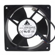 Delta Cooler 24V 0.66A 16W 120x120x38mm 3 fios 3700 RPM