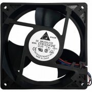 Fan cooler 24V 1.38A 3 fios 12.6 x 12.6 x 3.6 cm 4600 RPM, 200 CFM