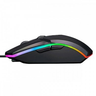 Evolut Mouse Gamer UZI RGB Rainbow 3200DPI