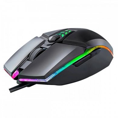 EG113 Evolut Mouse Gamer UZI RGB Rainbow 3200DPI