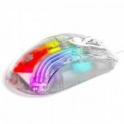 Evolut Mouse Gamer Lumini 7200DPI LED Rainbow USB 6 botões