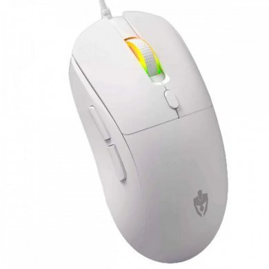 EG116 Evolut Mouse Gamer Flyn programável 7200DPI USB Branco