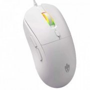 Evolut Mouse Gamer Flyn programável 7200DPI USB Branco RGB sensor Inster 725