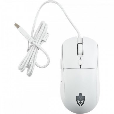 Evolut Mouse Gamer Flyn programável 7200DPI USB Branco