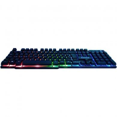 Evolut Teclado Gamer Hawke Membrana com Led Rainbow