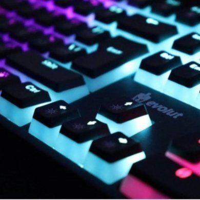 Evolut Teclado Mecânico Gamer Dawn RGB Switch Blue