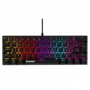 EG223 Evolut teclado gamer mecânico Cypher 60% preto switch marrom, ABNT2, Led com 17 efeitos | Evolut teclado gamer mecânico Cypher 60% preto switch marrom, ABNT2, Led com 17 efeitos Evolut teclado gamer mecânico Cypher 60% preto switch marrom, ABNT2, Led com 17 efeitos
