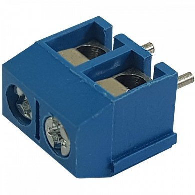 EG301V-5.0-2P-12-55B Borne CB2MN 2 vias plástico azul 10mm (Kit 20x)