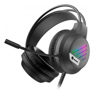Evolut Headset Gamer LESH EG-306 LED RGB Rainbow