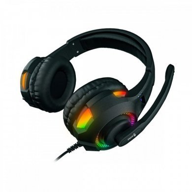 Evolut Headset Gamer Rival LED Rainbow USB e P3