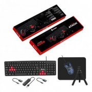Evolut EG58 combo Gamer Atack com teclado e mouse aco
