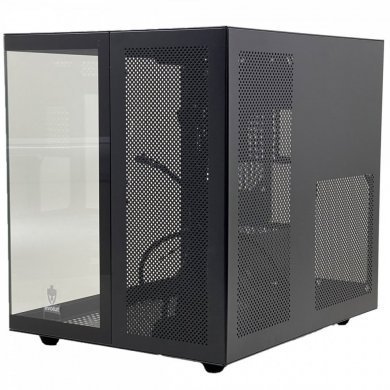 EG819 Evolut Gabinete Mizu Full Window Preto