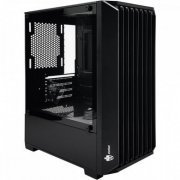 Evolut Gabinete gamer Burj Mid Tower lateral vidro Frontal 2x USB 2.0 1x USB 3.0 Jack fone e microfone