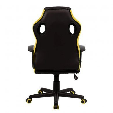 EG908-AMR Evolut Cadeira Gamer Hunter Preto e Amarelo