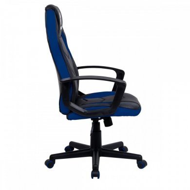 EG908-AZL Evolut Cadeira Gamer Hunter Preto e Azul