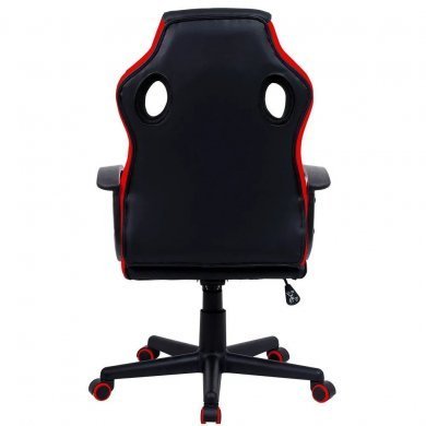 EG908-VMO Evolut Cadeira Gamer Hunter Preto e Vermelho