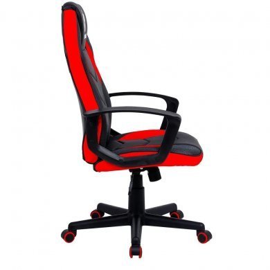 EG908-VMO Evolut Cadeira Gamer Hunter Preto e Vermelho