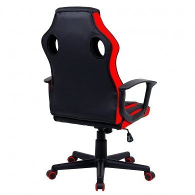 EG908-VMO Evolut Cadeira Gamer Hunter Preto e Vermelho